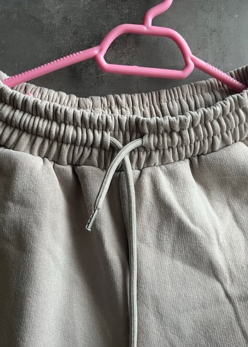 Bej Rahat Kesim Kadın Eşofman Altı - Görsel 2