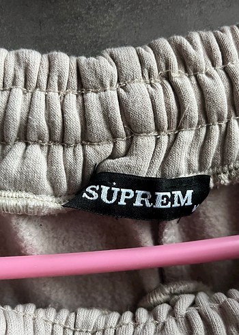 Bej Rahat Kesim Kadın Eşofman Altı - Görsel 3