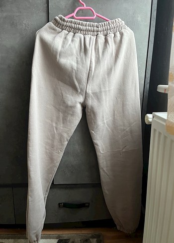 Bej Rahat Kesim Kadın Eşofman Altı - Görsel 4