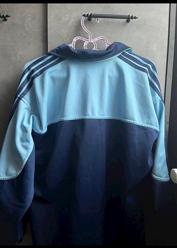 Mavi Fermuarlı Spor Ceket - Görsel 4