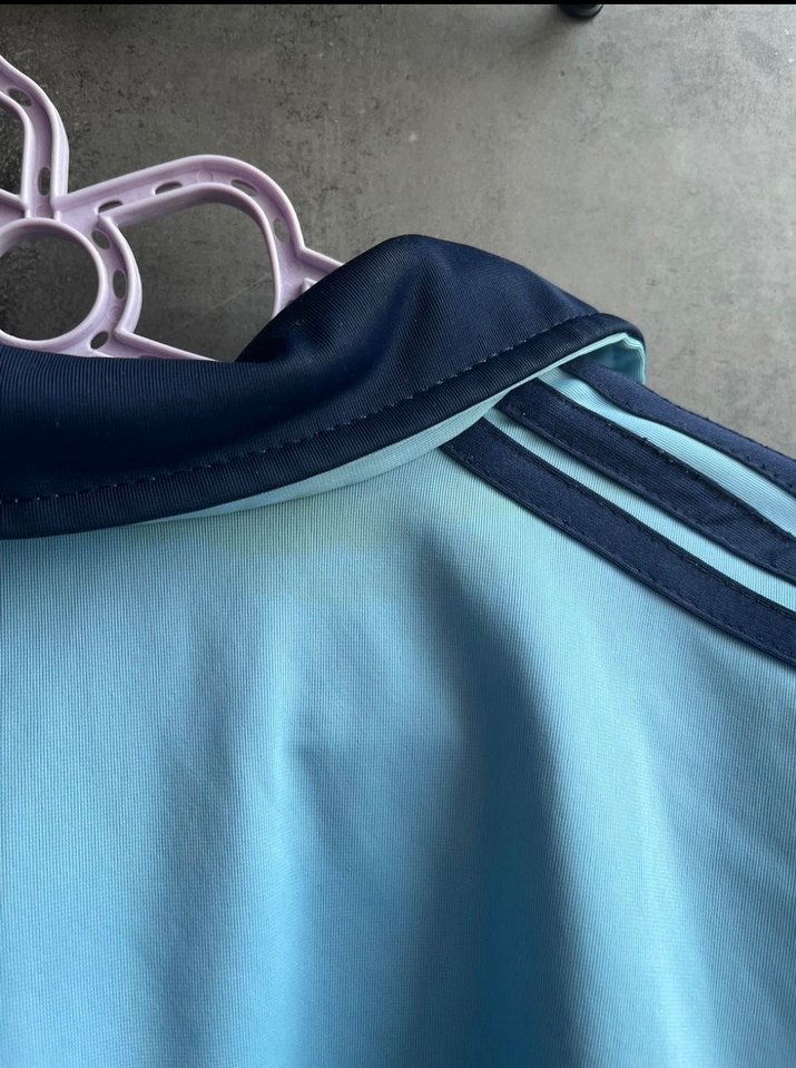 Mavi Fermuarlı Spor Ceket - Görsel 5