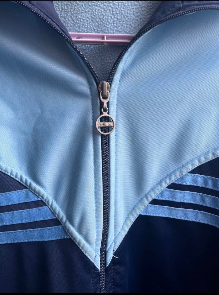 Mavi Fermuarlı Spor Ceket - Görsel 2