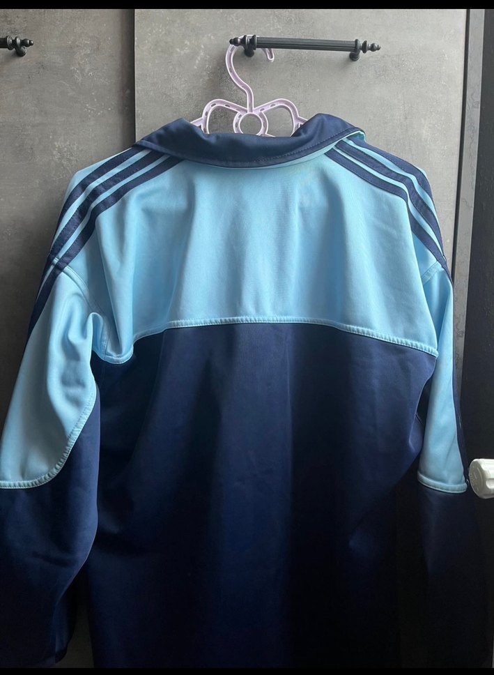 Mavi Fermuarlı Spor Ceket - Görsel 4