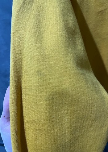 Sarı Uzun Kollu Sweatshirt - Görsel 5