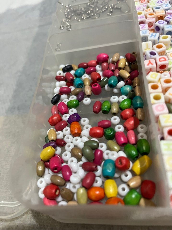 Renkli Harfli Süsleme Boncukları - Görsel 3