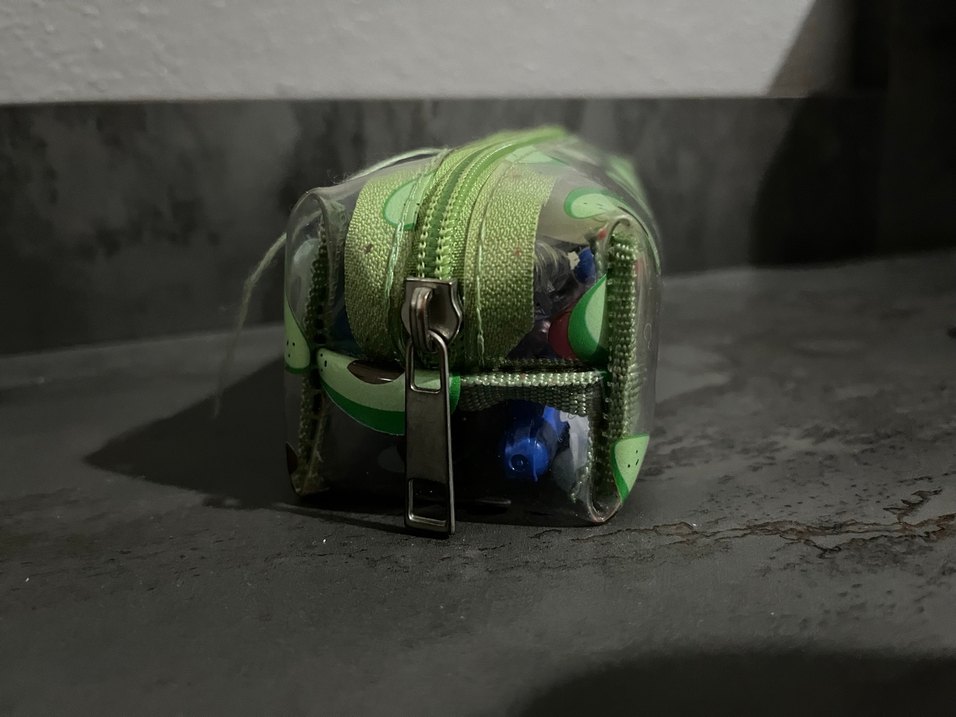 Renkli Fermuarlı Kalemkuru - Görsel 3