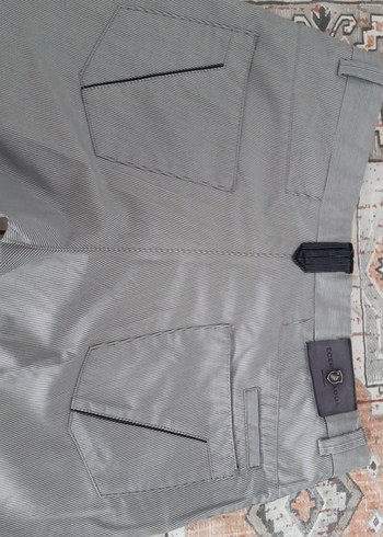 44 Beden gri Renk Gri Regular Fit Erkek Pantolon