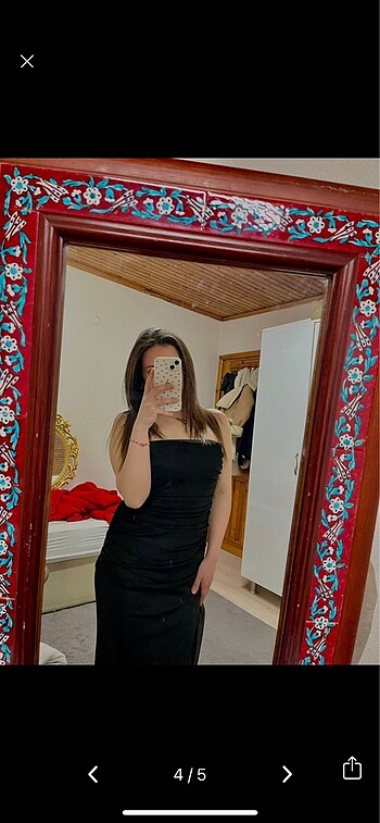 m Beden siyah Renk Gece elbisesi