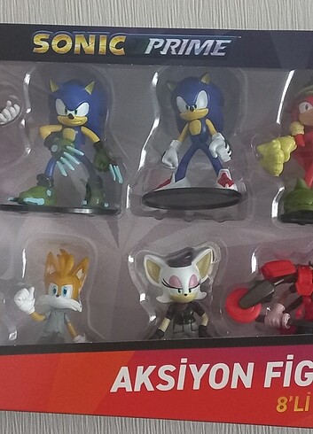 Sonic prime 8'li set