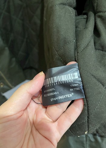 Zara Zara mum görünümlü ceket