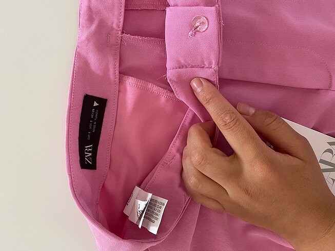 s Beden pembe Renk Zara blazer takım