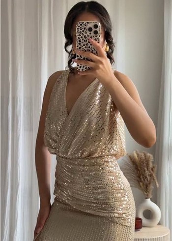 Zara pullu elbise