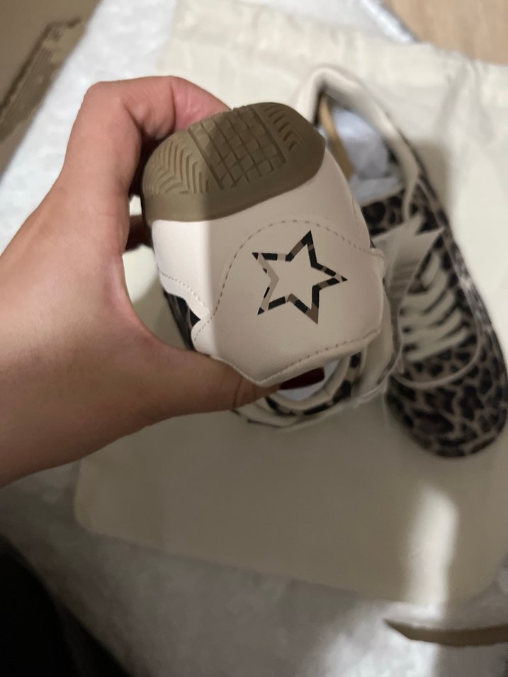 Zara Leopar Desenli Kadın Dolgu Topuklu Spor Ayakkabı - Görsel 4