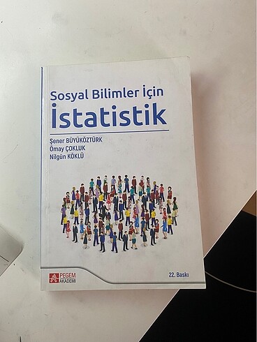 Pegem Yayınları Sosyal Bilimler için İstatistik