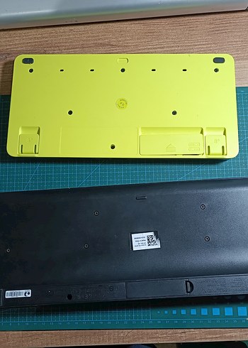 Logitech Yeşil ve Lenovo klavye - Görsel 6