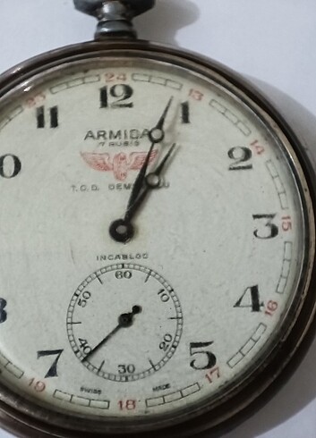 Antika köstekli saat - Görsel 7