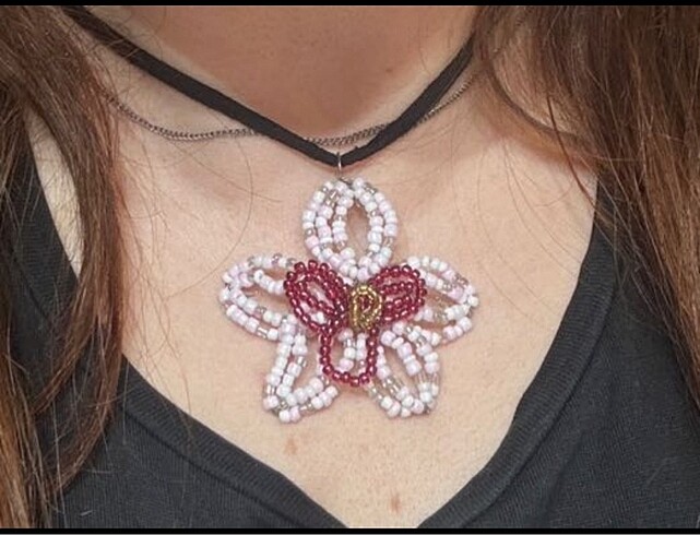 Tasarımcı Orkide Choker