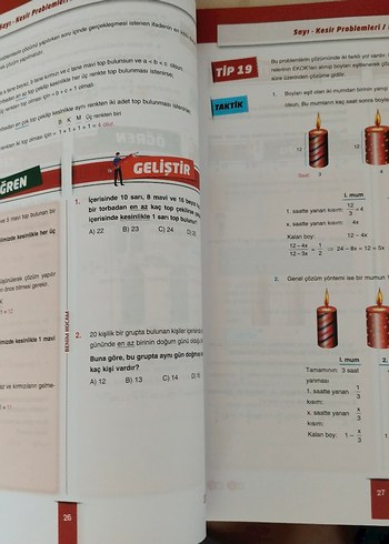 Benim Hocam 2021 Problemler Soru Bankası