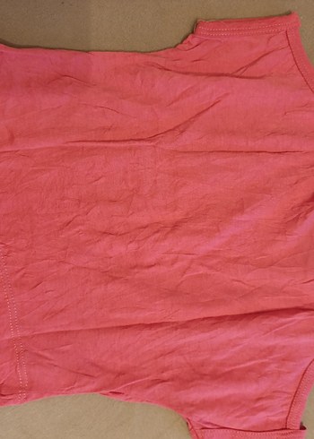 Dantel Detaylı Kız Çocuk Kolsuz Pembe Bluz - Görsel 3