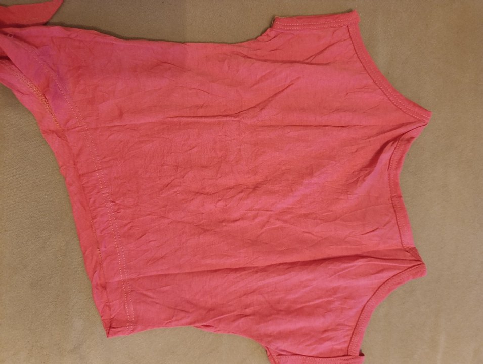 Dantel Detaylı Kız Çocuk Kolsuz Pembe Bluz - Görsel 3