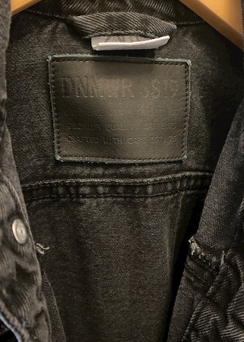 Zara Erkek Çocuk Siyah Düğmeli Kot Ceket