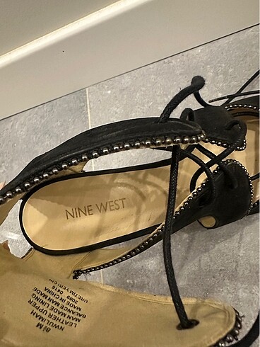 39 Beden siyah Renk Nine west topuklu siyah süet ayakkabı