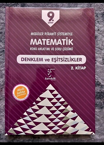 Karekök Yayınları 9.Sınıf Matematik