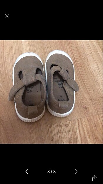 23 Beden Unisex H&M sandalet