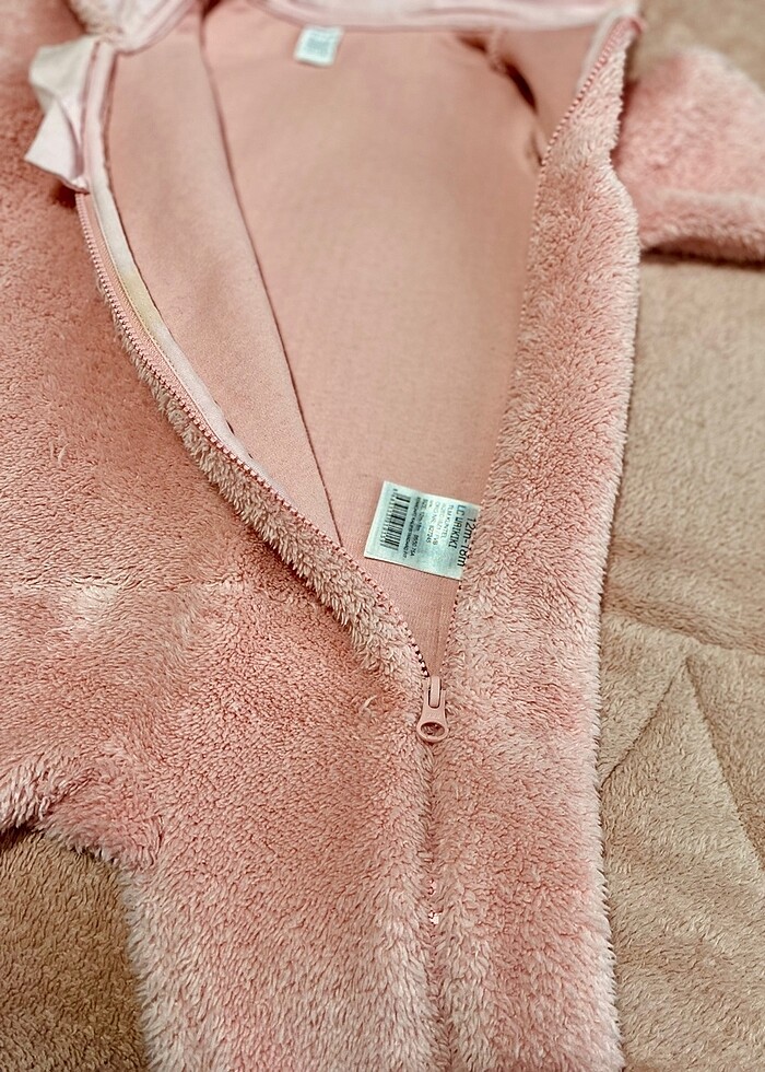 Kız Bebek Astronot Tulum / Mont - Görsel 4