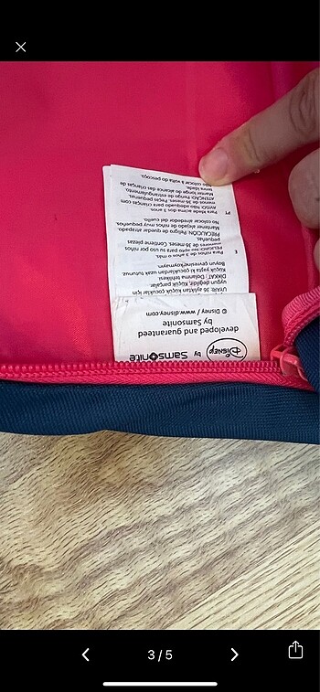  Beden Samsonite okul çantası