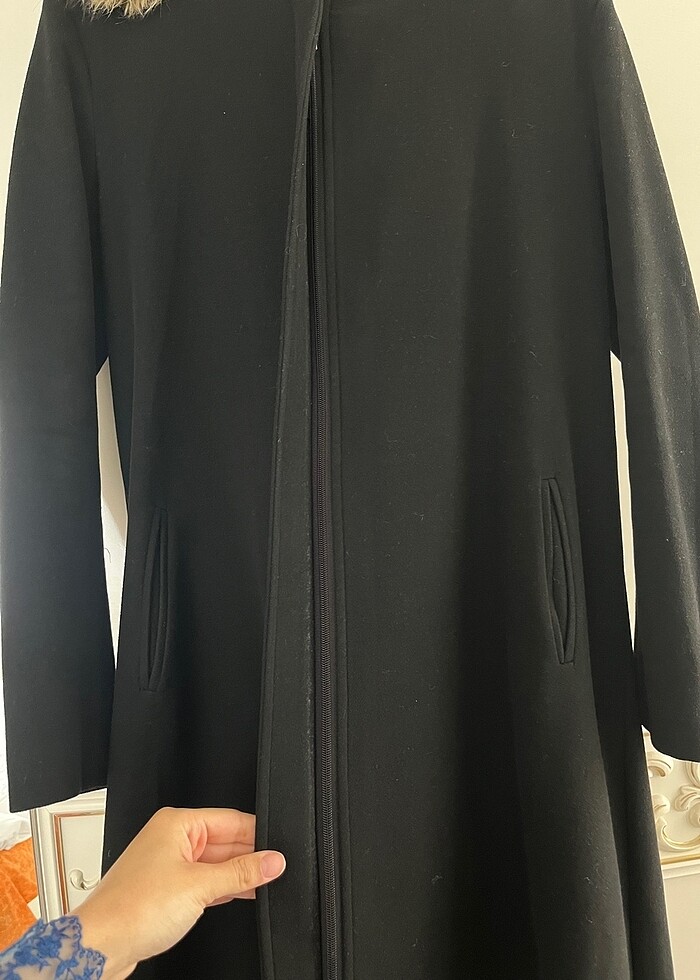 Kapşonlu kaban - Görsel 2