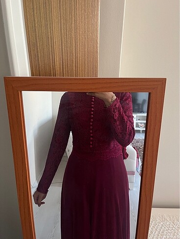 Fuşya abiye - Görsel 4