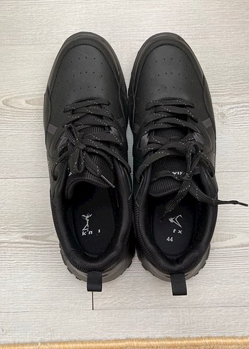 Kinetix Siyah Bağcıklı Erkek Spor Ayakkabı - Görsel 3