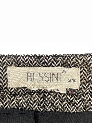 38 Beden çeşitli Renk Bessini Mini Etek %70 İndirimli.