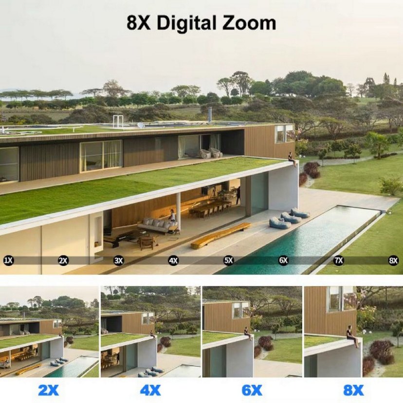 3 Lens Wi-Fi Güvenlik Kamerası - Görsel 4