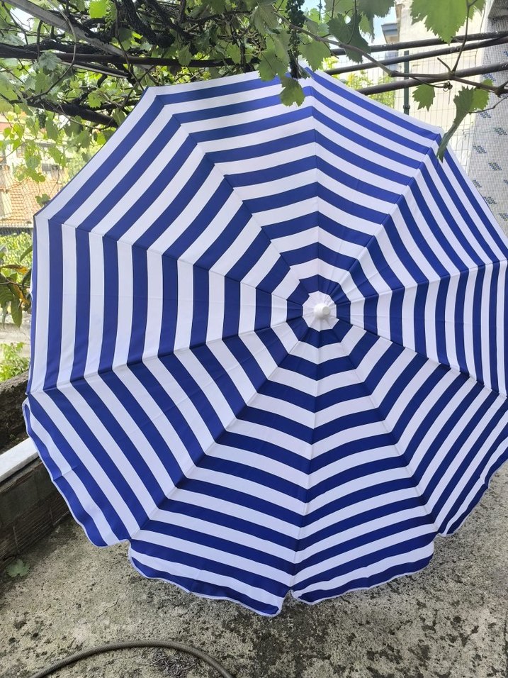 büyük boy plaj ve cafe şemsiyeleri gabardin kumaş - Görsel 4