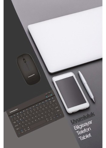 Kablosuz Siyah Klavye ve Mouse Seti - Görsel 6