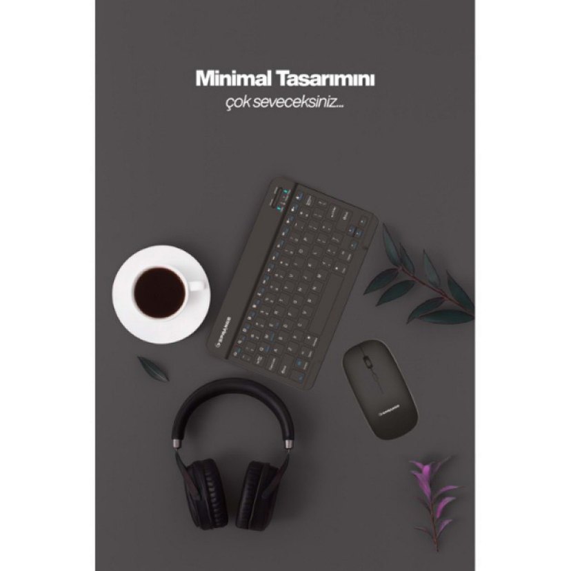 Kablosuz Siyah Klavye ve Mouse Seti - Görsel 2