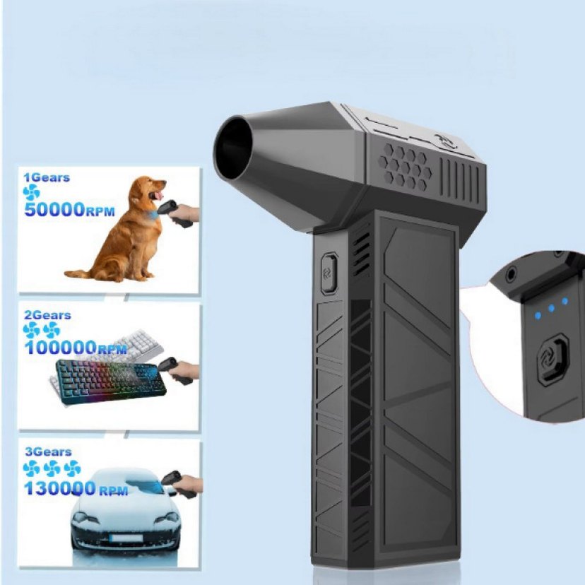 TAŞINABİLİR KOMPAKT JET FAN - Görsel 5