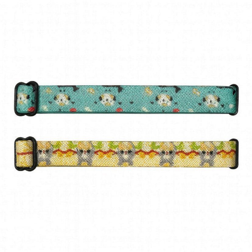 DESENLİ ZİLLİ KEDİ TASMASI - Görsel 5