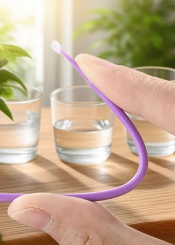 100LÜ MİNİ TEK KULLANIMLIK ARABA RÖTUŞ FIRÇASI - Görsel 8