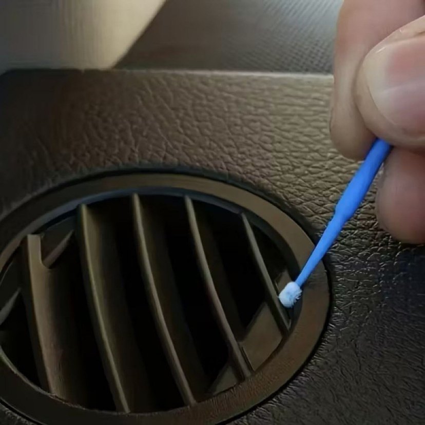 100LÜ MİNİ TEK KULLANIMLIK ARABA RÖTUŞ FIRÇASI - Görsel 2