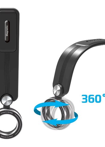 Siyah ve Gri Telefon Tutucu - Görsel 2