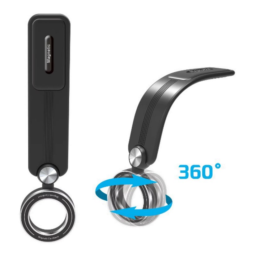 Siyah ve Gri Telefon Tutucu - Görsel 2