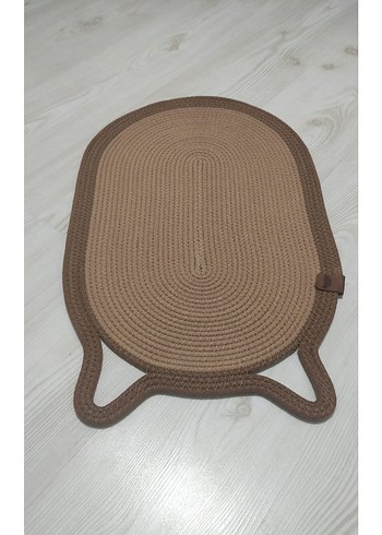 Leopar Desenli Kahverengi Duvara Monte Tırmalama paspasi - Görsel 3