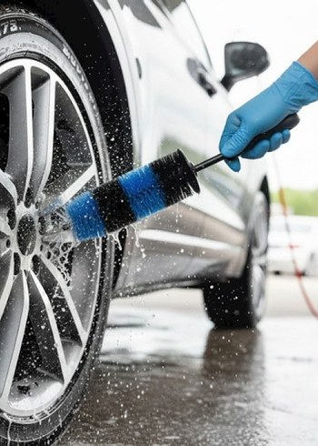 Koyu Mavi Makyaj Fırçası - Görsel 2