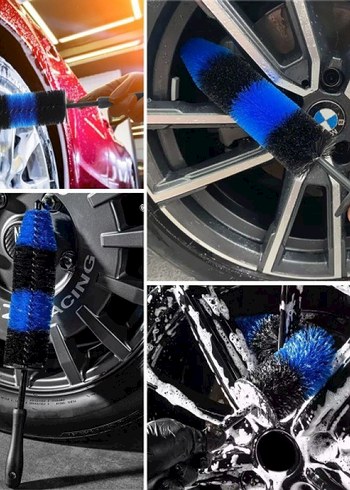 Koyu Mavi Makyaj Fırçası - Görsel 5