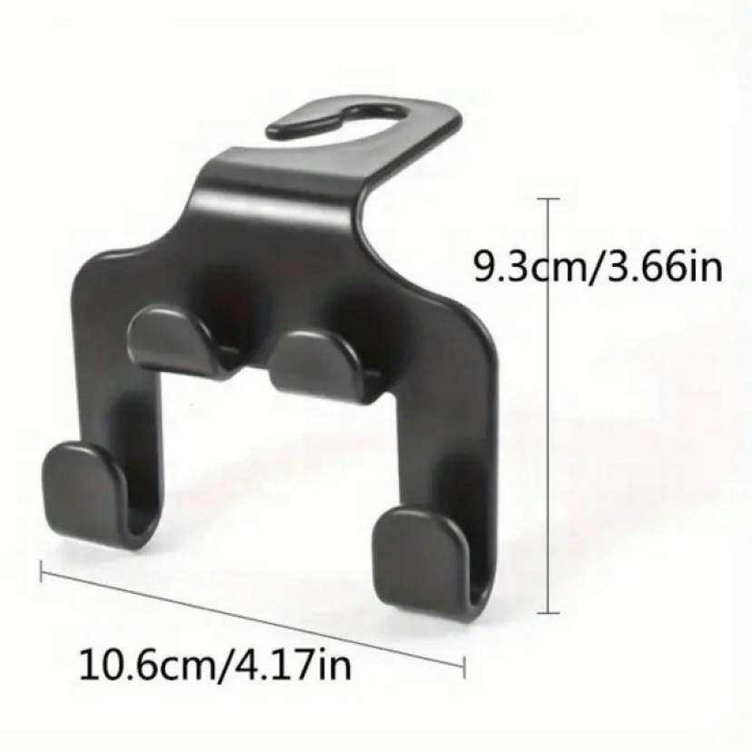 Araba Koltuğu Telefon Tutucu Siyah-Gri - Görsel 3