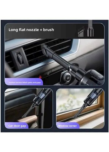 DİJİTAL GÖSTERGELİ ŞARJLI ARAÇ SÜPÜRGESİ STN-126 - Görsel 5