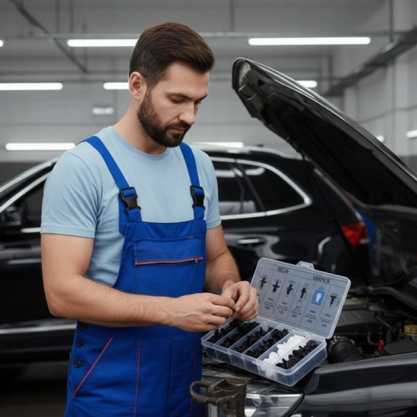 100 Parça Siyah T Tipi Tırnak Süsleri - Görsel 4